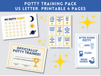 FREE Potty Training Printable Pack